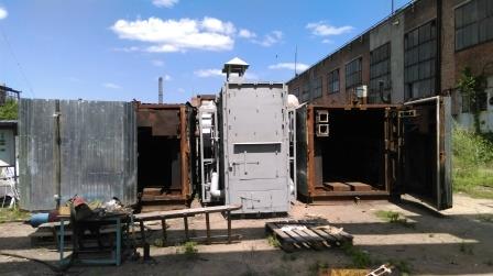 Углевыжигательный комплекс УВК Русь - 100Б