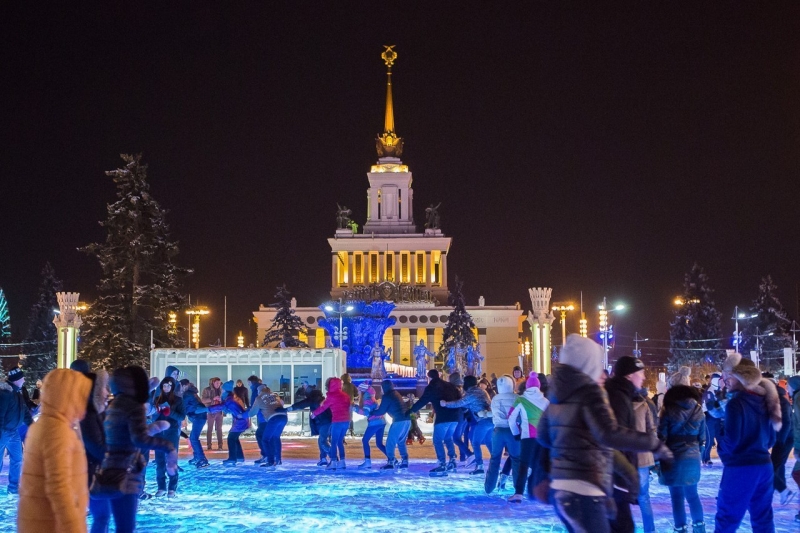 ВДНХ каток 2018