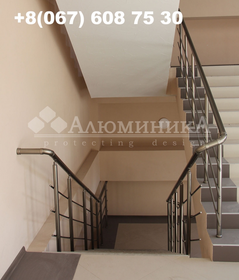 Алюминиевые перила, ограждения, лестницы