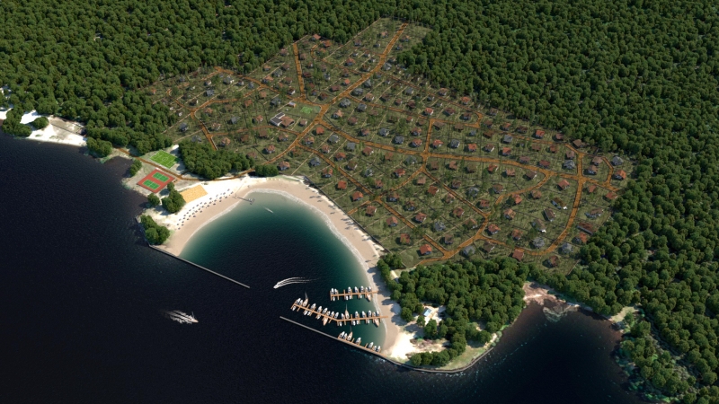 Продажа земельных участков на берегу Горьковского моря
