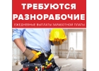 Требуются разнорабочие и грузчики. Ежедневная зарплата