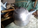 Прочный костровой армейский чайник для походов. Сделано в СССР. 5 л
