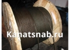 Канат типа ЛК-О гост 3066 80 стальной оцинкованный двойной свивки